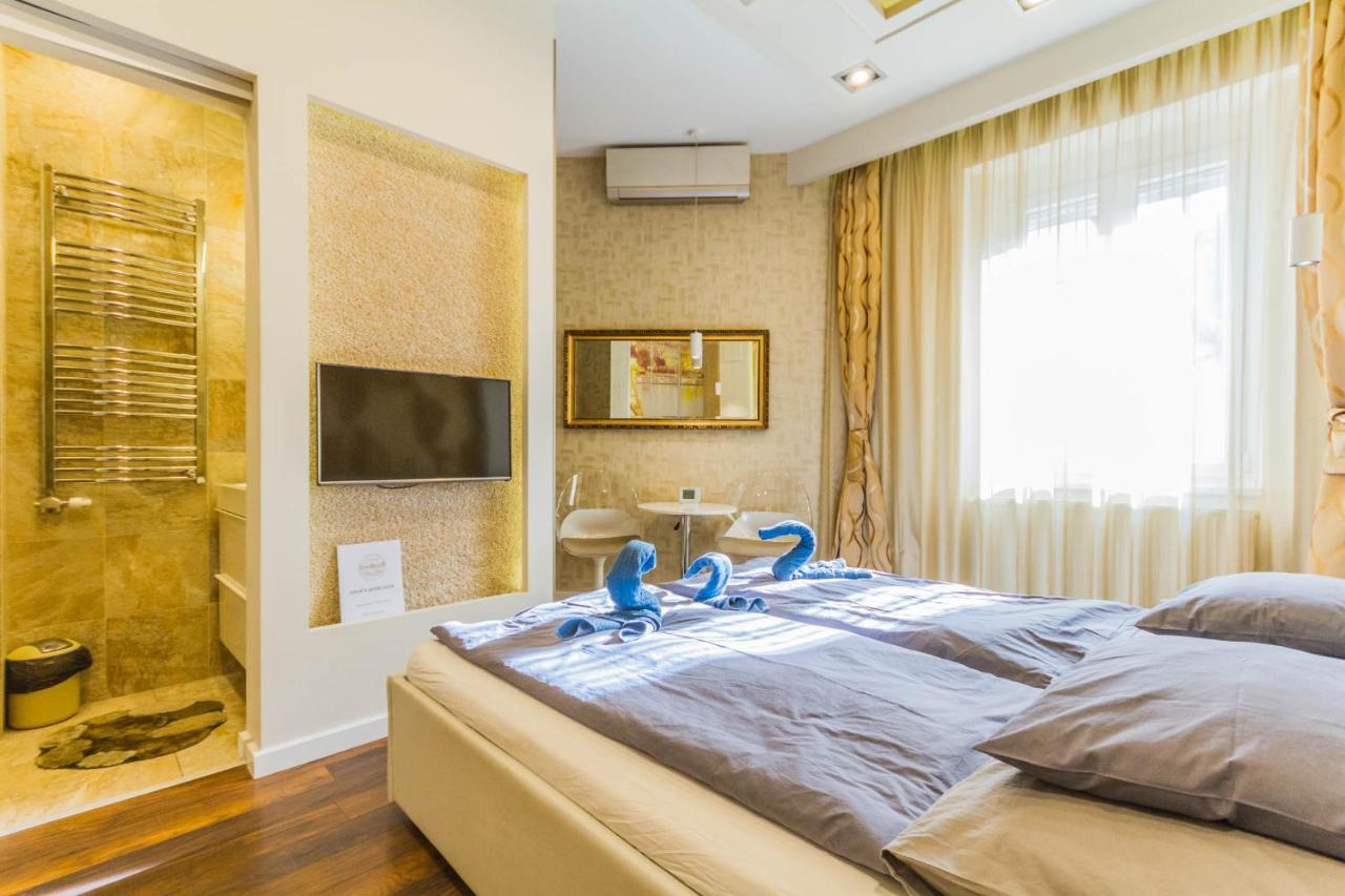 Chain Bridge Studio Apartment Boedapest Buitenkant foto